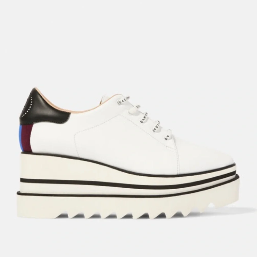 Stella McCartney White “Elyse” Sneakers - Picture 1 of 15